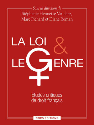 cover image of Le Loi et le genre